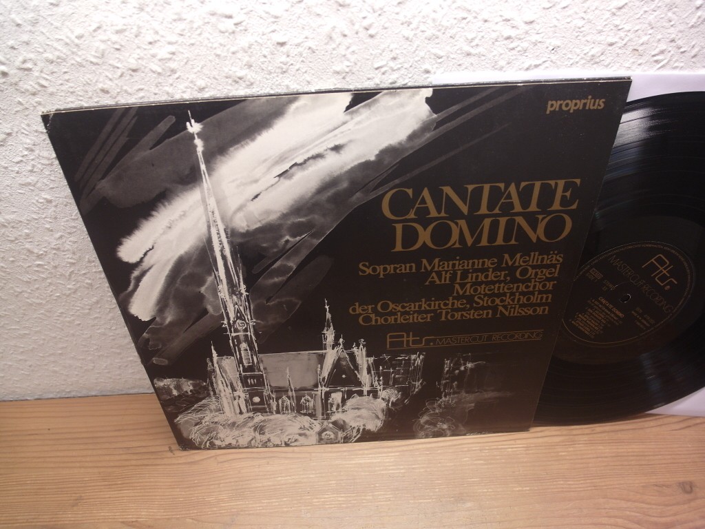 AUDIOPHILE LP CANTATE DOMINO orig 1979 ATR MASTERCUT MINT- Top rare