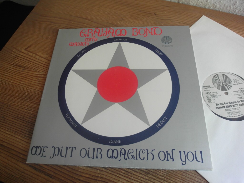 Graham Bond We Put Our Magick On You Vertigo Swirl LP 1971 mint- Psych Prog Rock