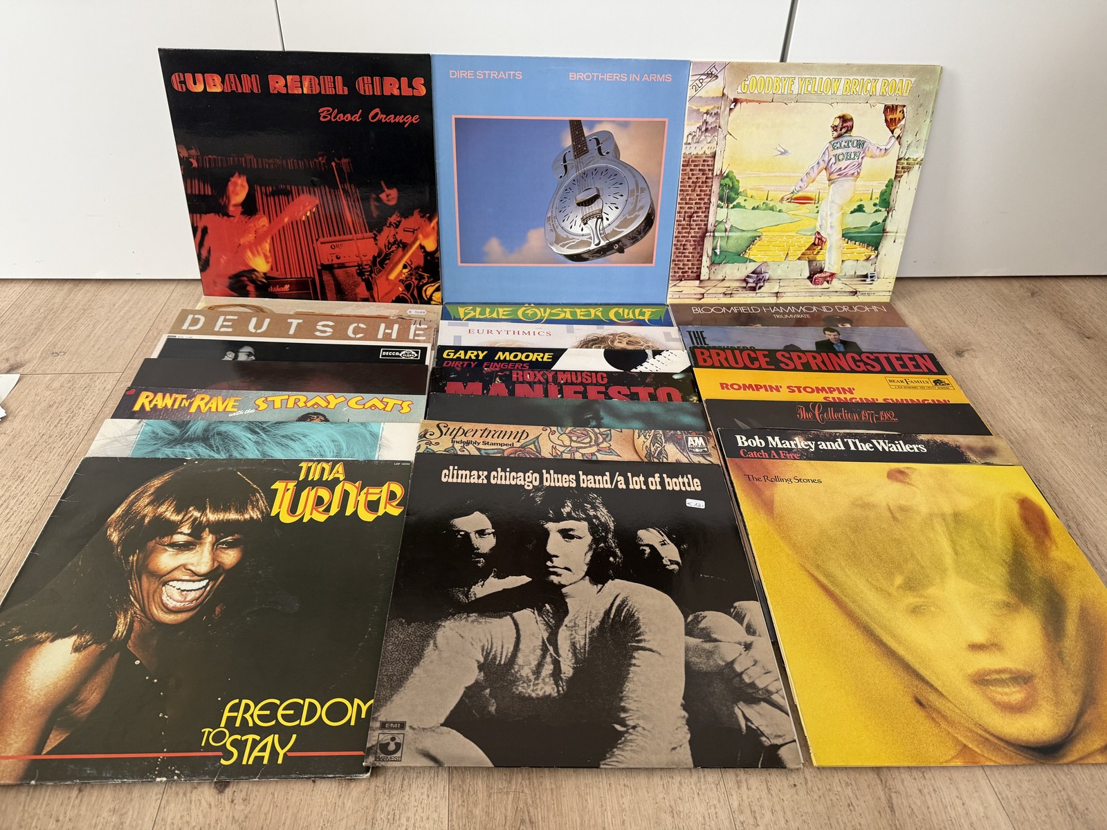 36x LP Lot Reggae, Punk Rock, Psych. Rock, New Wave, Folk 