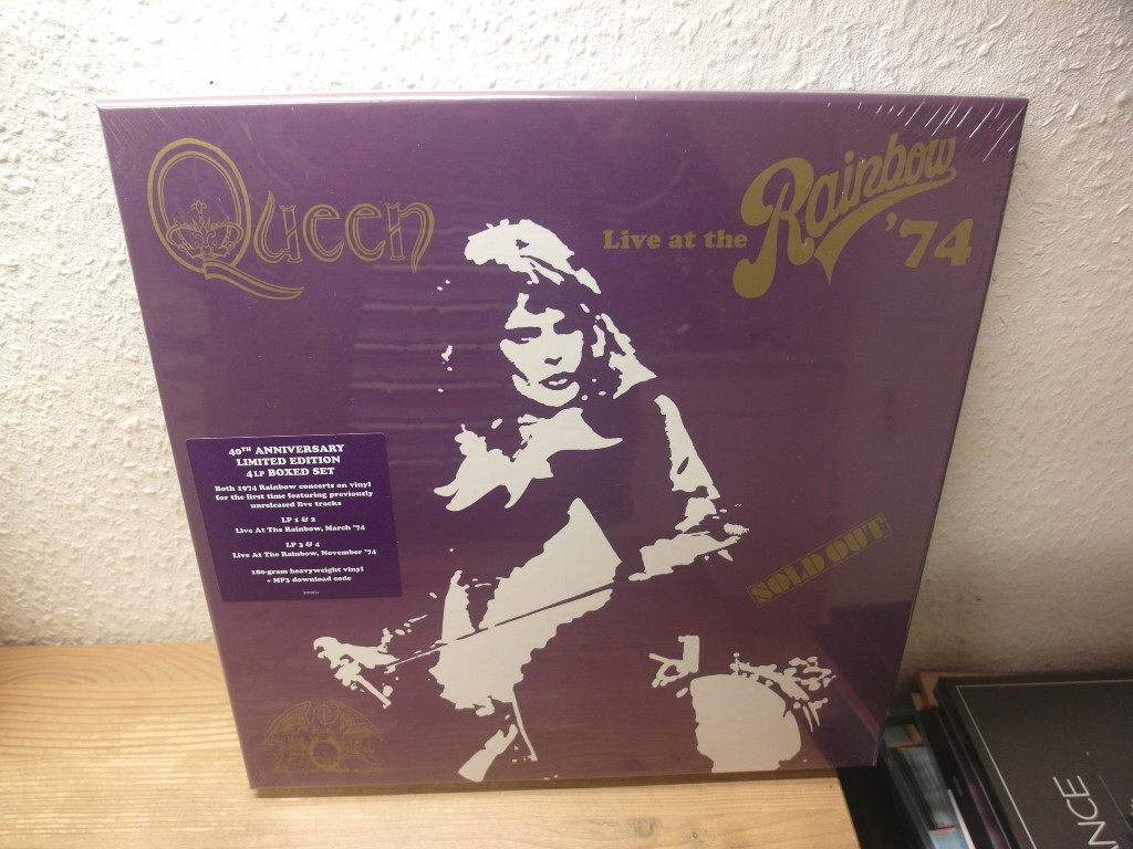 Queen     Live At The Rainbow  74 rare 4 LP, Box-Set, Limited Edition Still Sealed