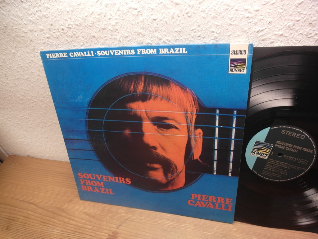 PIERRE CAVALLI  SOUVENIRS FROM BRAZIL  RARE 70s GER ONLY LP FUZZ PSYCH LATIN 