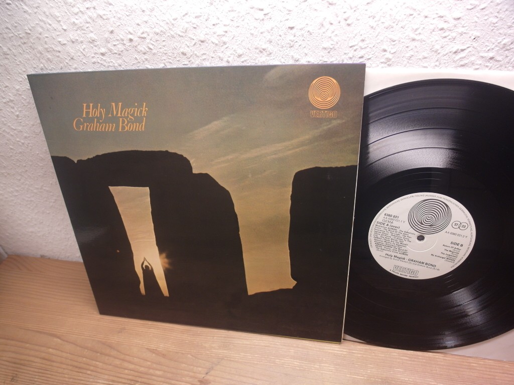 Graham Bond     Holy Magick Prog, Jazz, psych Vertigo Swirl Rare LP mint 1970