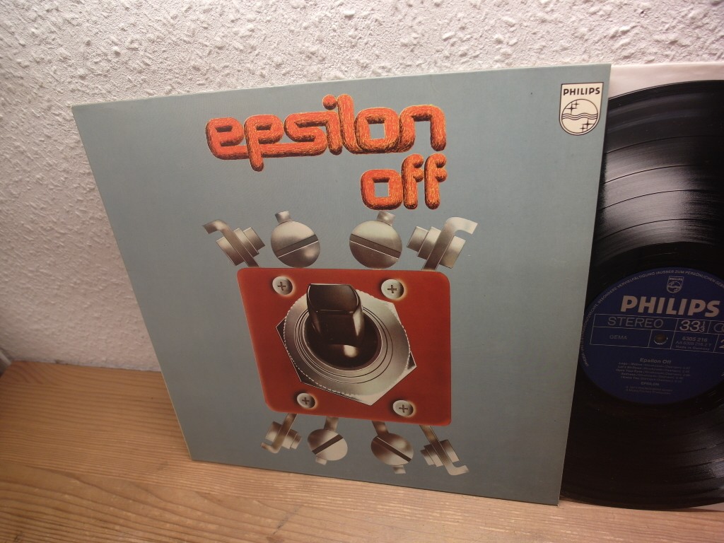 Epsilon off GERMANY original 1974 Philips LP PROG PSYCH KRAUT Rarity MINT-