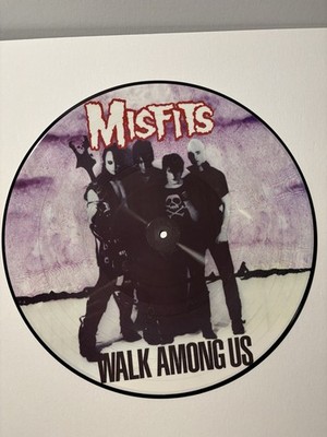 MISFITS Walk Amoung Us picture disc LP rare Ruby punk goth