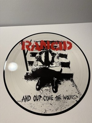 Rancid and Out Come the Wolves picture disc LP Vinyl rare punk nofx guttermouth 