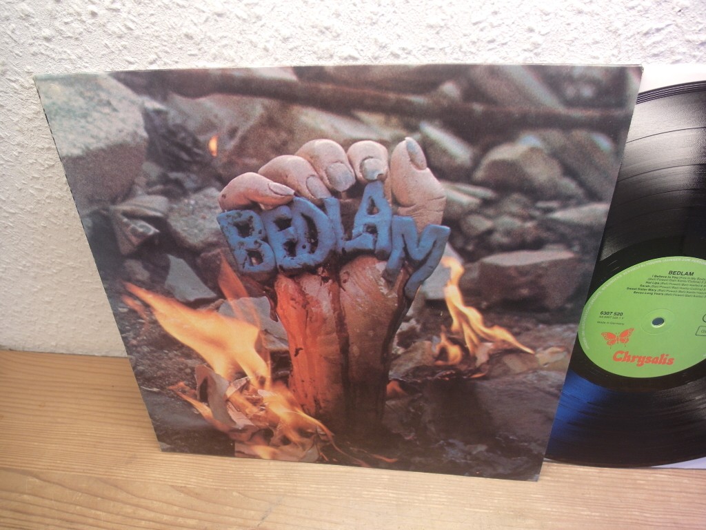 BEDLAM same 1973 LP ORIG. COZY POWELL. HEAVY PROG. 1st Pressing Archive Mint....