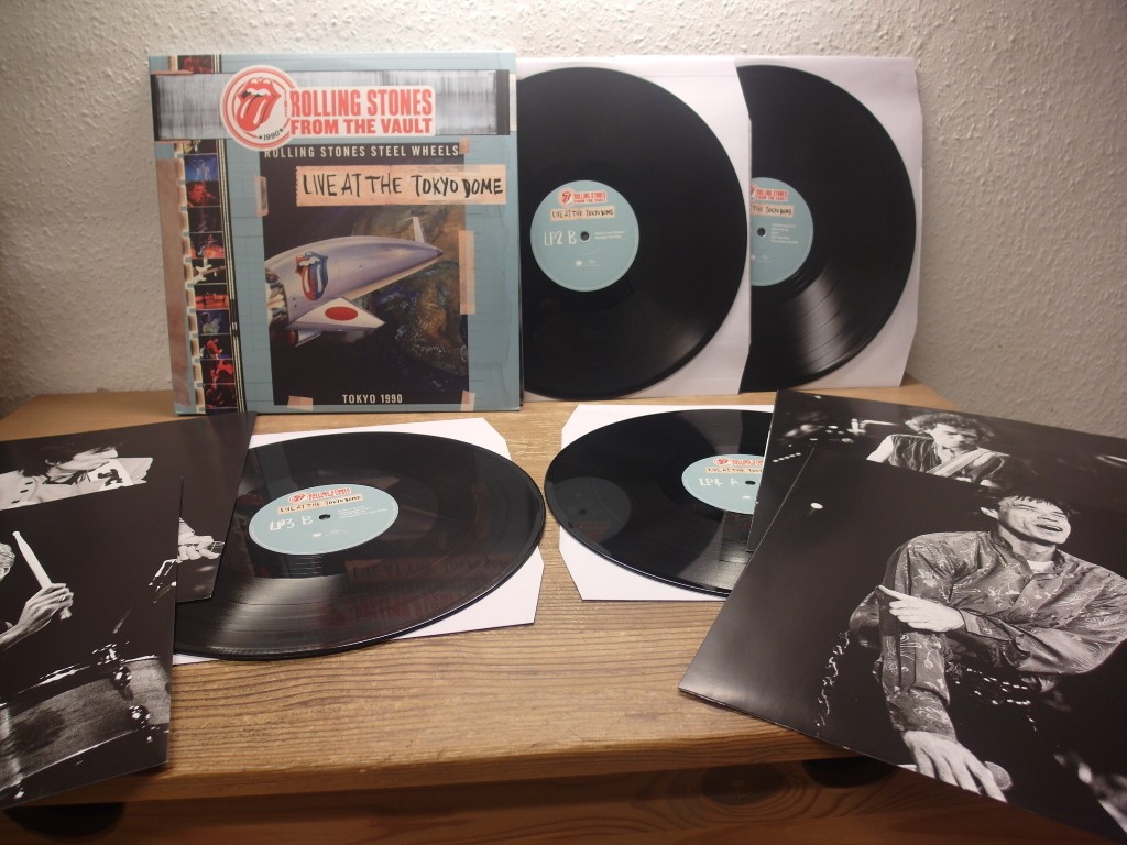 The Rolling Stones     Live At The Tokyo Dome 4 Lp set Mint- Blues, Classic Rock
