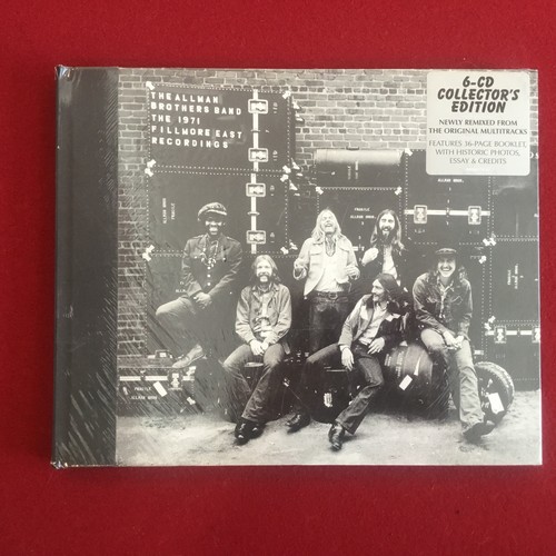  SEALED    6 CD Allman Brothers 1971 Fillmore East Recordings Collector Edition 
