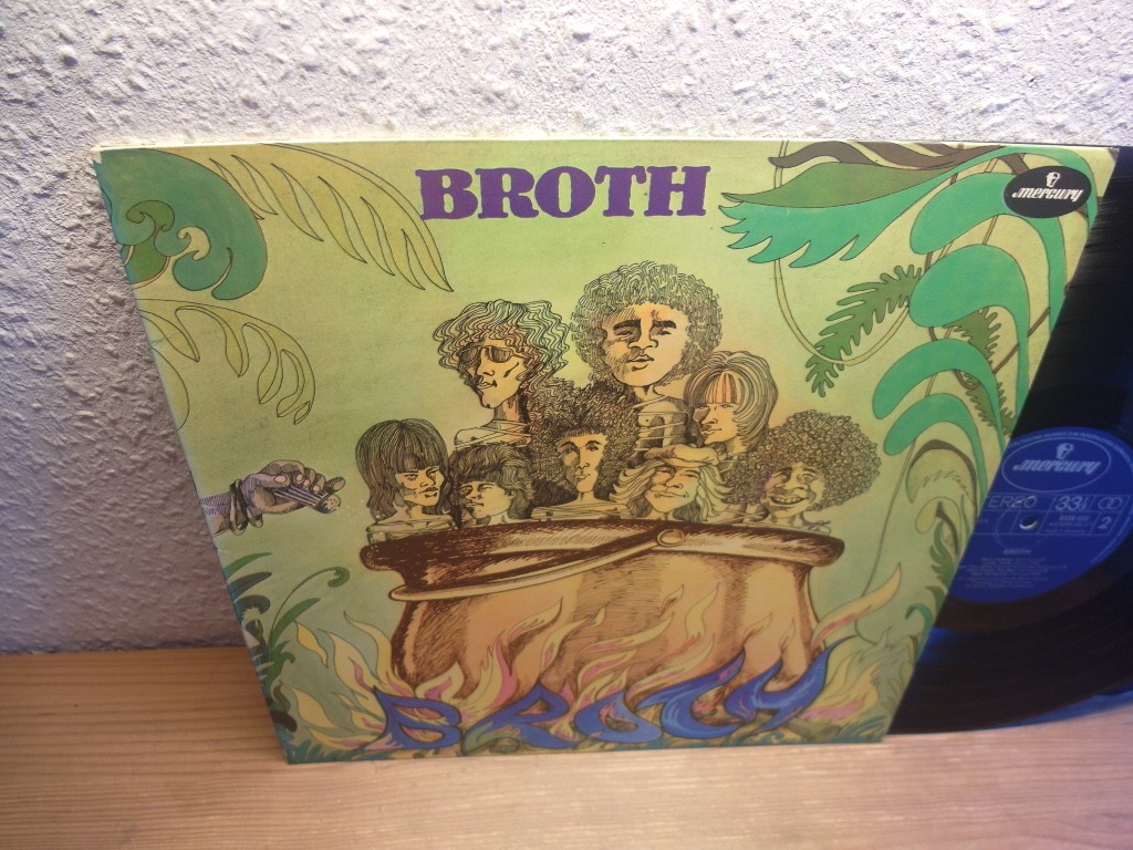 Broth - Broth LP mint- Top rare psych prog, Afro Funk LP 1970 mint- / Gatefold..
