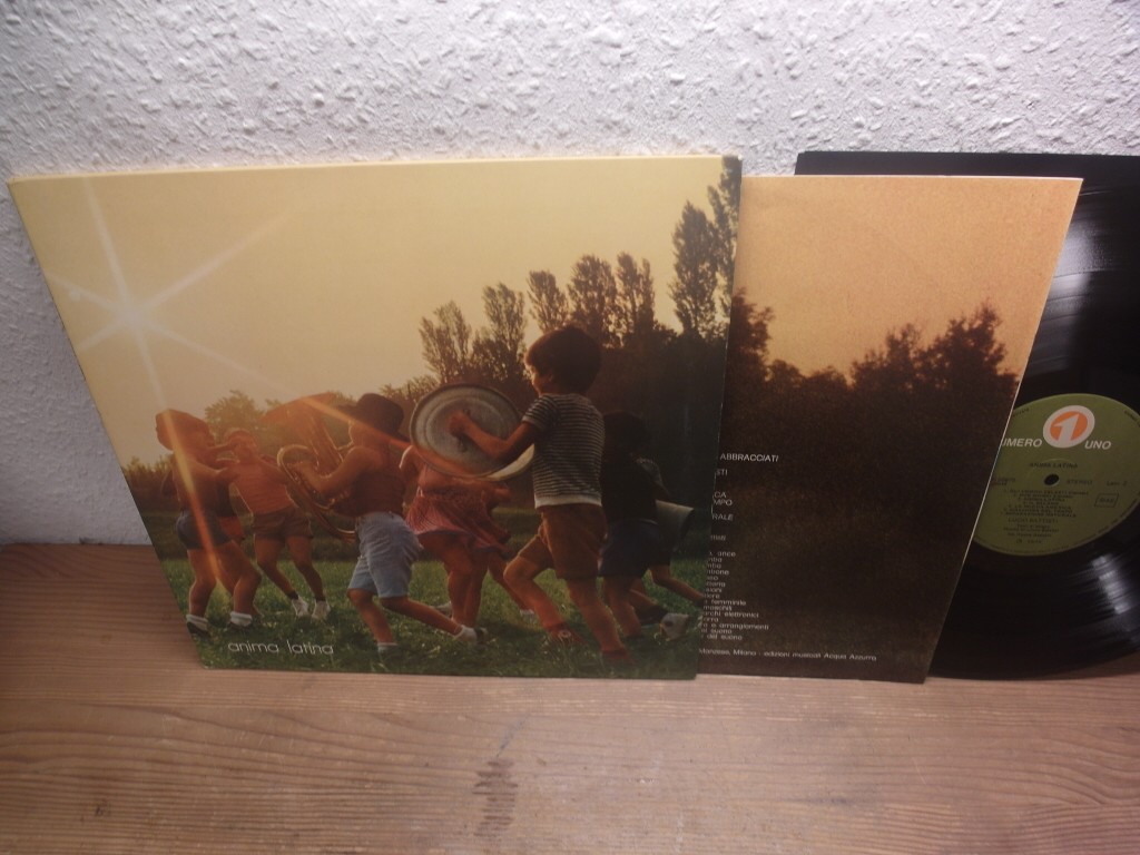 Lucio Battisti     Anima Latina LP 1974, Italian Numero Uno / Prog Rock / Gatefold