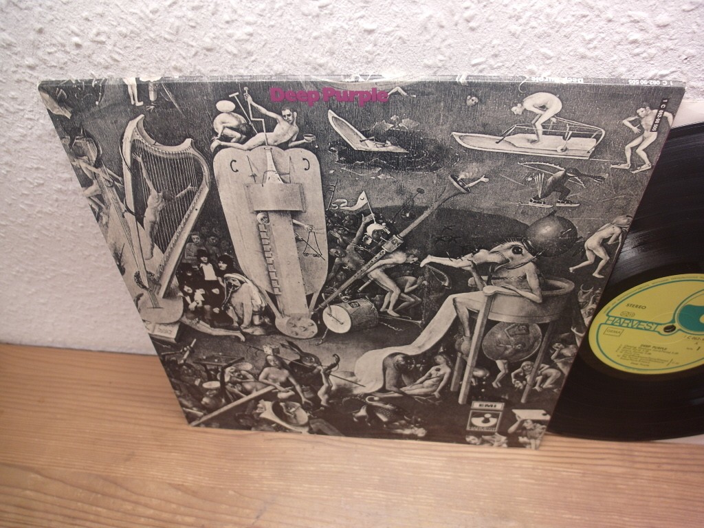 Deep Purple     same Top rare Hard Rock, Psych Rock, Prog Rock LP 1970 MINT-