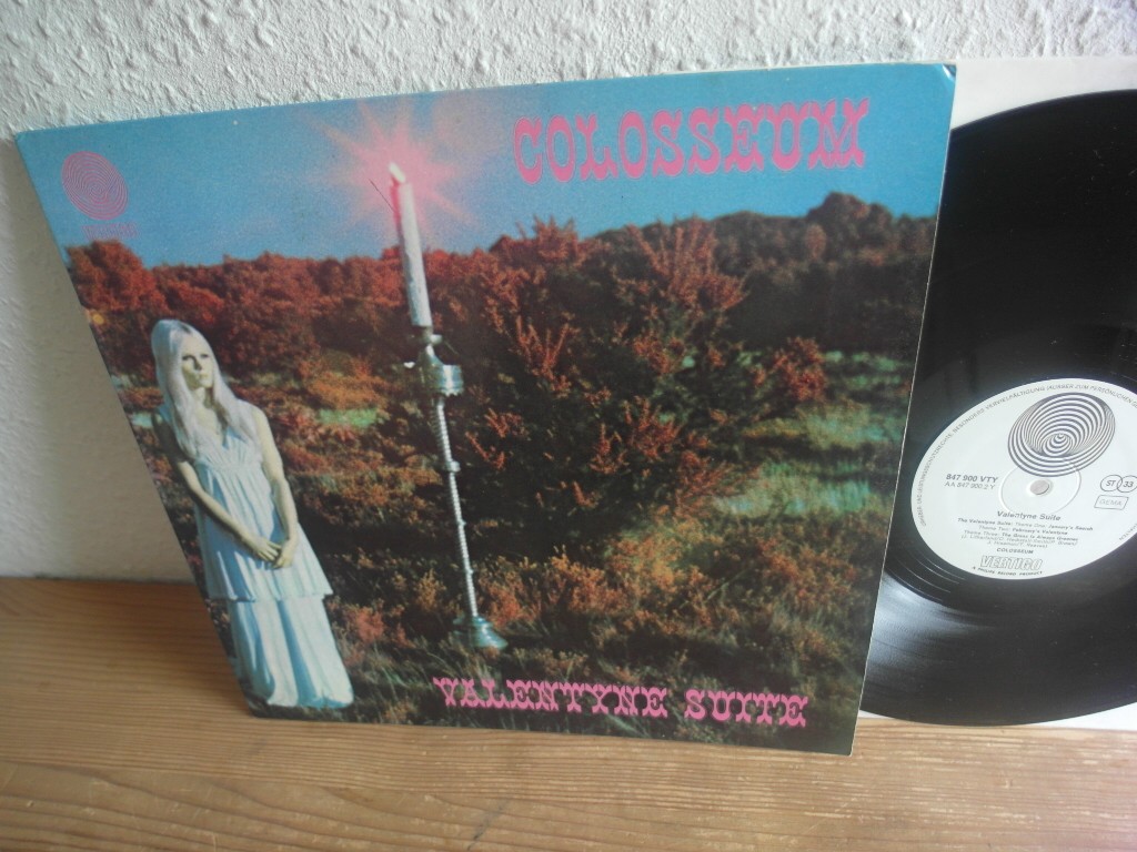 Colosseum     Valentyne Suite LP 1969 mint- Rare Swirl Vertigo, Blues Psych Prog 