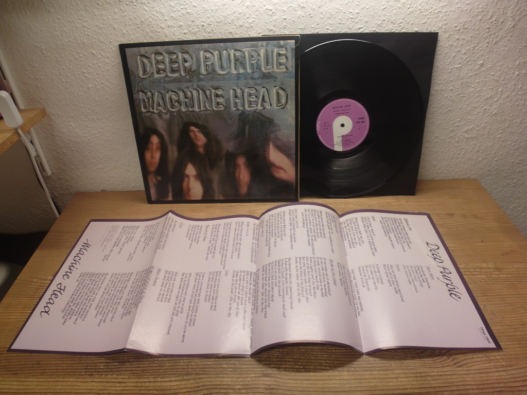 Deep Purple     Machine Head megarare UK LP 1972 mint- Hard Rock Hammer...........