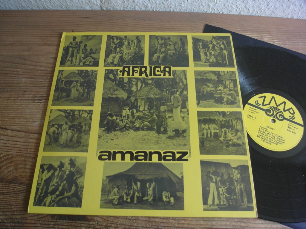 AMANAZ Africa LP mint- Zambia / AFRICAN FUZZ PSYCH MONSTER / SHADOKS 