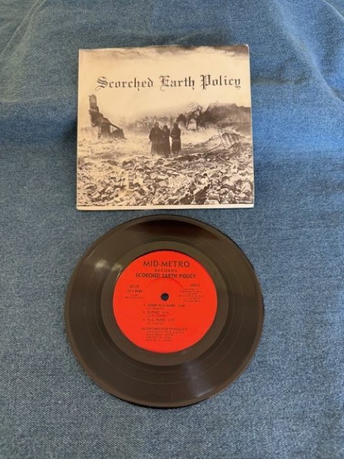 Scorched Earth Policy Private CA Synth Punk Weird 7  EP Tim Everitt Tom Sartori