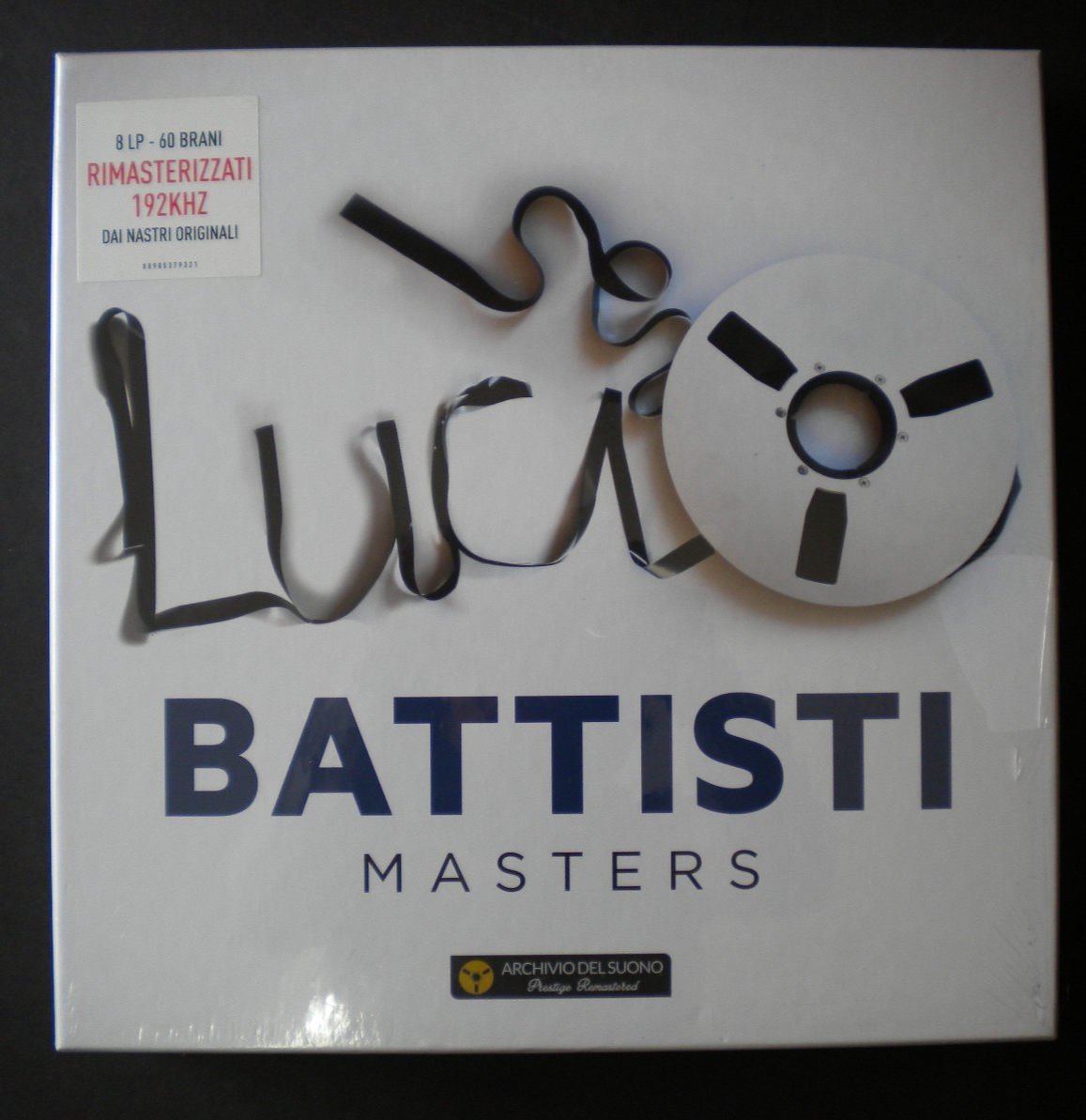 BOX 8 LP LUCIO BATTISTI MASTERS SIGILLATO EDIZIONE LIMITATA NUMERATA  0724/2000 