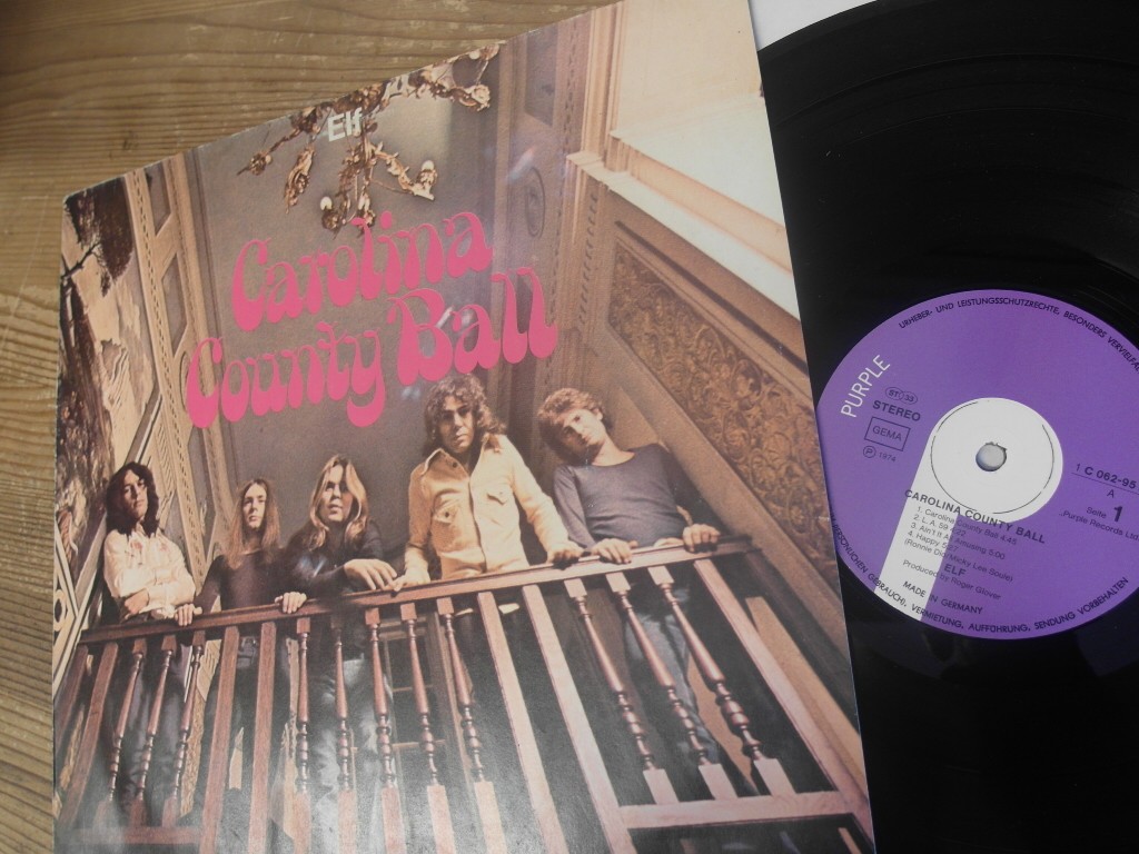 ELF     Carolina County Ball orig LP Mint- Hard Rock rare w/ Ronnie James Dio 1974