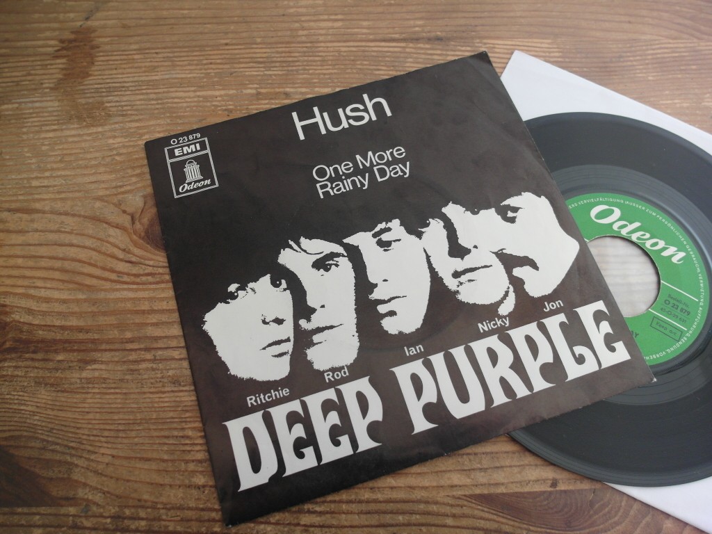  Deep Purple     Hush megarare  7 Single 1968 orig Odeon, Hard Rock, Classic Rock