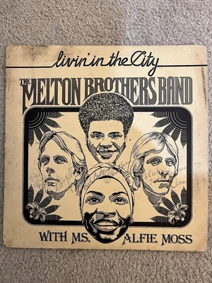 The Melton Brothers Band     Livin  In The City LP Funk Soul OG Rare