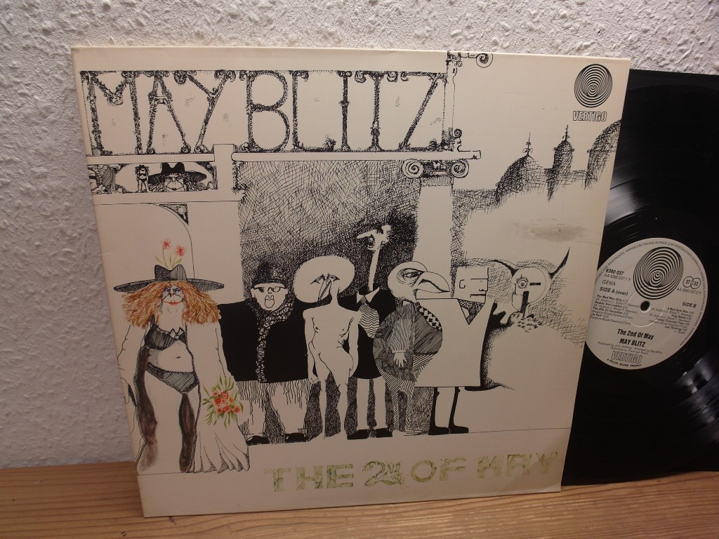May Blitz     The 2nd Of May Swirl Vertigo LP 1971 mint- Blues Rock, Prog Rock