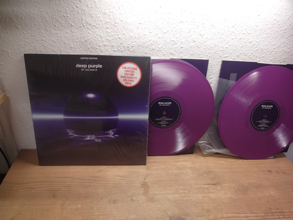  Deep Purple     30: Very Best Of megarare DLP 1998 mint- Purple Vinyl, Hard Rock 