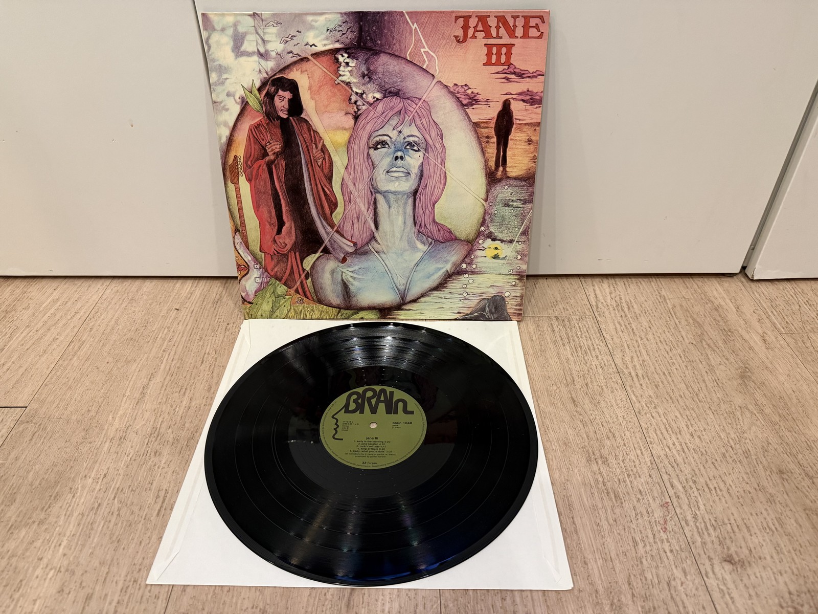 Jane III Rare Green 70s LP in mint- Krautrock, Prog. Rock