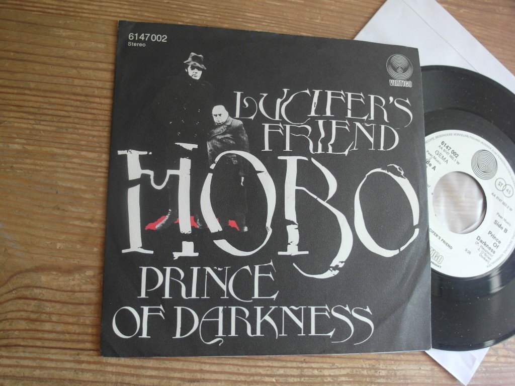 Lucifer s Friend Hobo Prince Of Darkness Krautrock  7 mint- Swirl Vertigo 1972