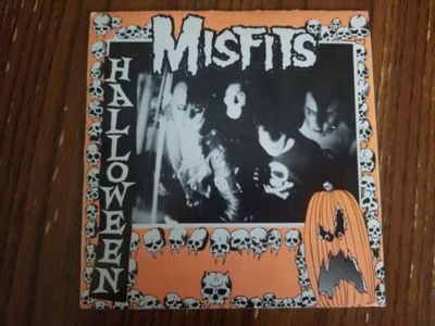 MISFITS Halloween light Orange 7  45 First Press record vinyl  Punk 1981 Danzig 