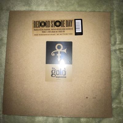 The Gold Experience by Prince NUMBERED RSD VINYL  223 Rare Lp Gold