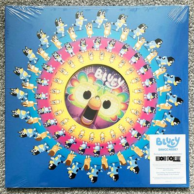 Bluey Dance Mode zoetrope RSD 2023 VINYL Exclusive Picture Disc