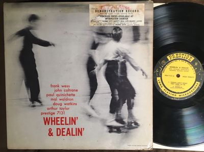 FRANK WESS  COLTRANE  WALDRON Wheelin   Dealin   1958 1st Press Prestige LP RVG