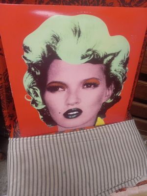 BANKSY  RARE  KATE MOSS COVER  DIRTY FUNKER    THIS   DIRTY 12 INCH SINGLE