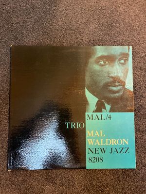 MAL WALDRON TRIO   MAL 4  New Jazz 8208 Vinyl LP   1958   EX EX