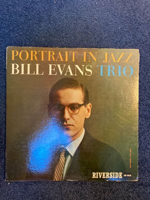 BILL EVANS   PORTRAIT IN JAZZ ORIGINAL DG RIVERSIDE 12 315 MONO VINYL LP EX VG 