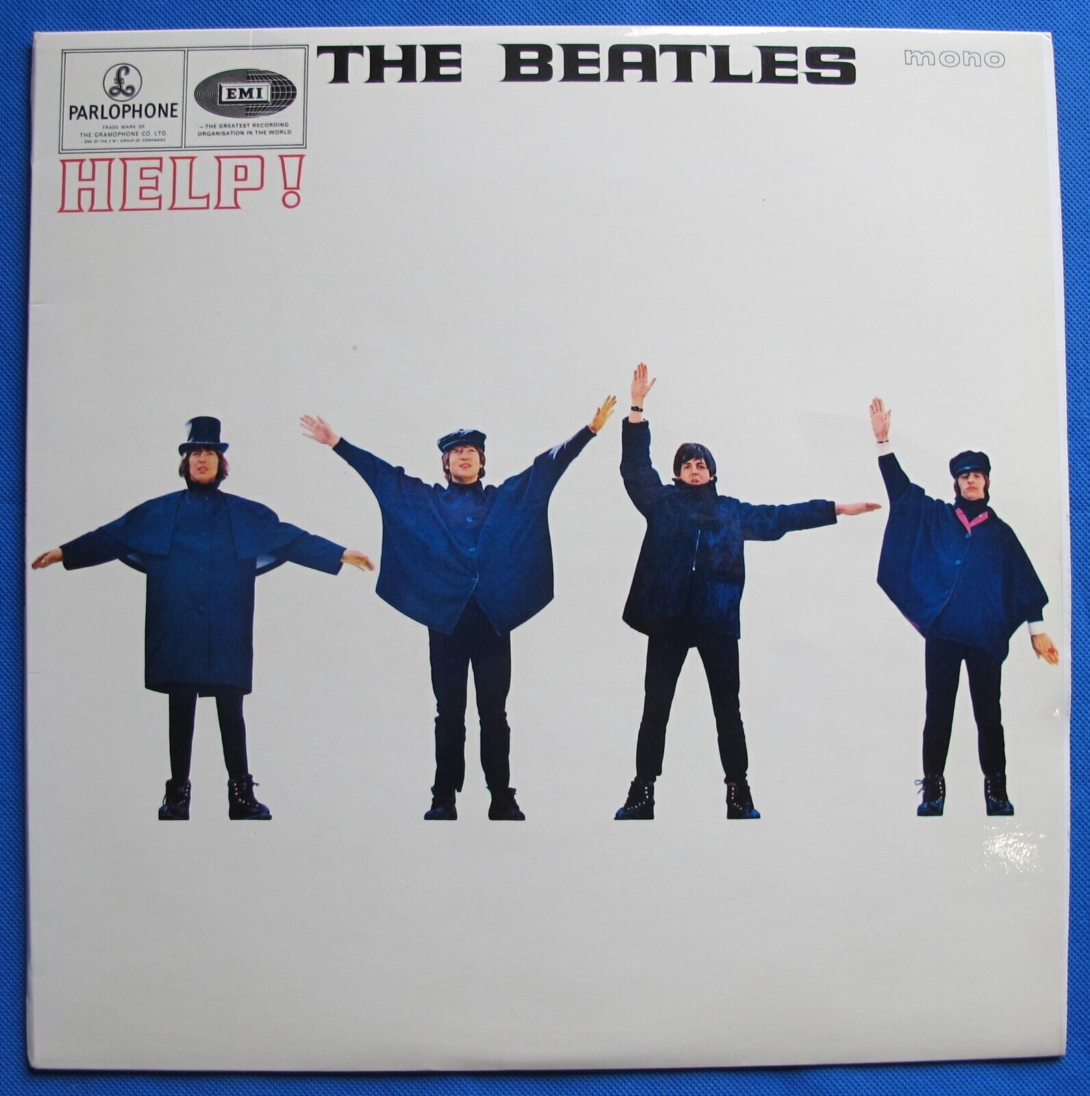 The Beatles  HELP  1965 UK Mono LP 1st Pressing THE BEST MINT COVER 