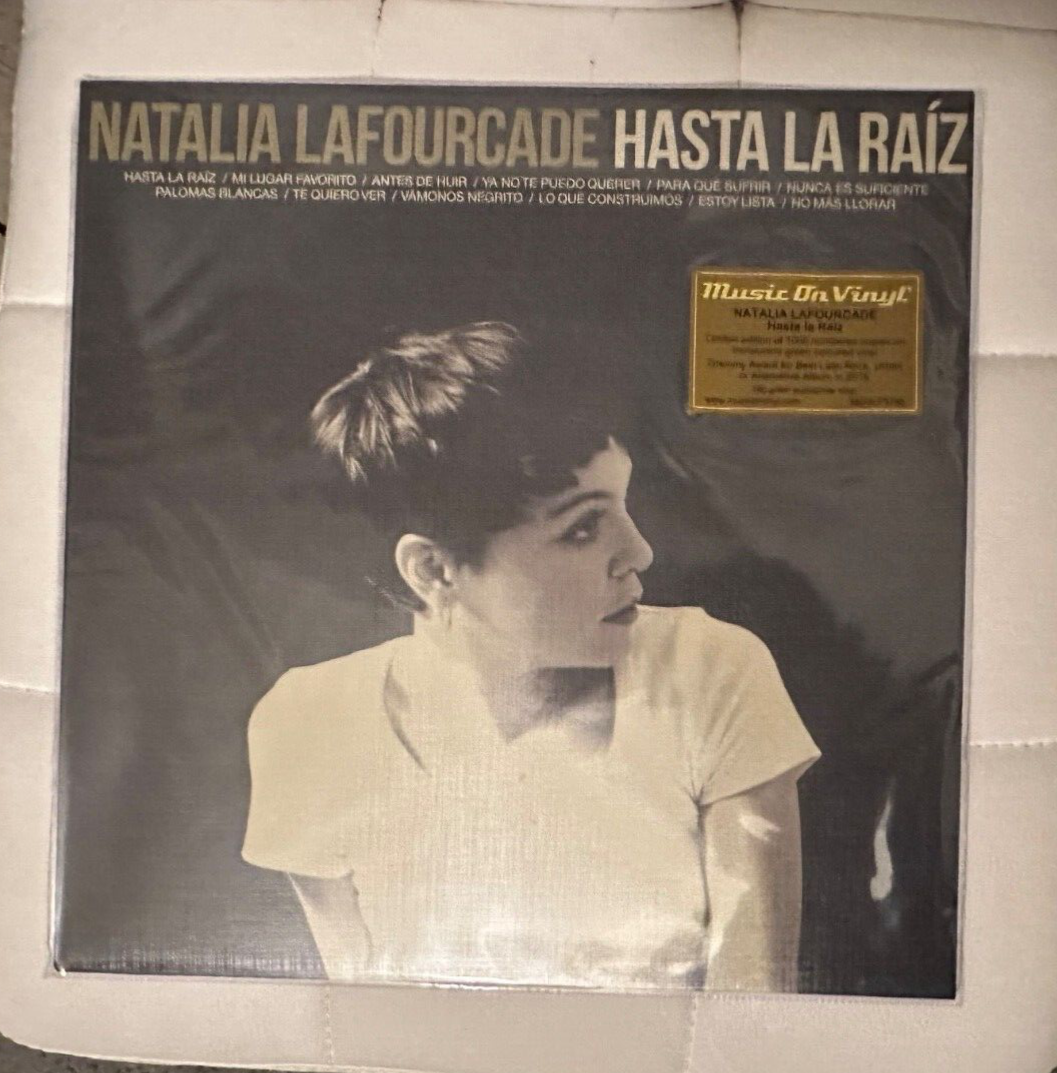 NATALIA LAFOURCADE  Hasta La Raiz  Translucent Green VINYL LP NUMBERED MOV NEW