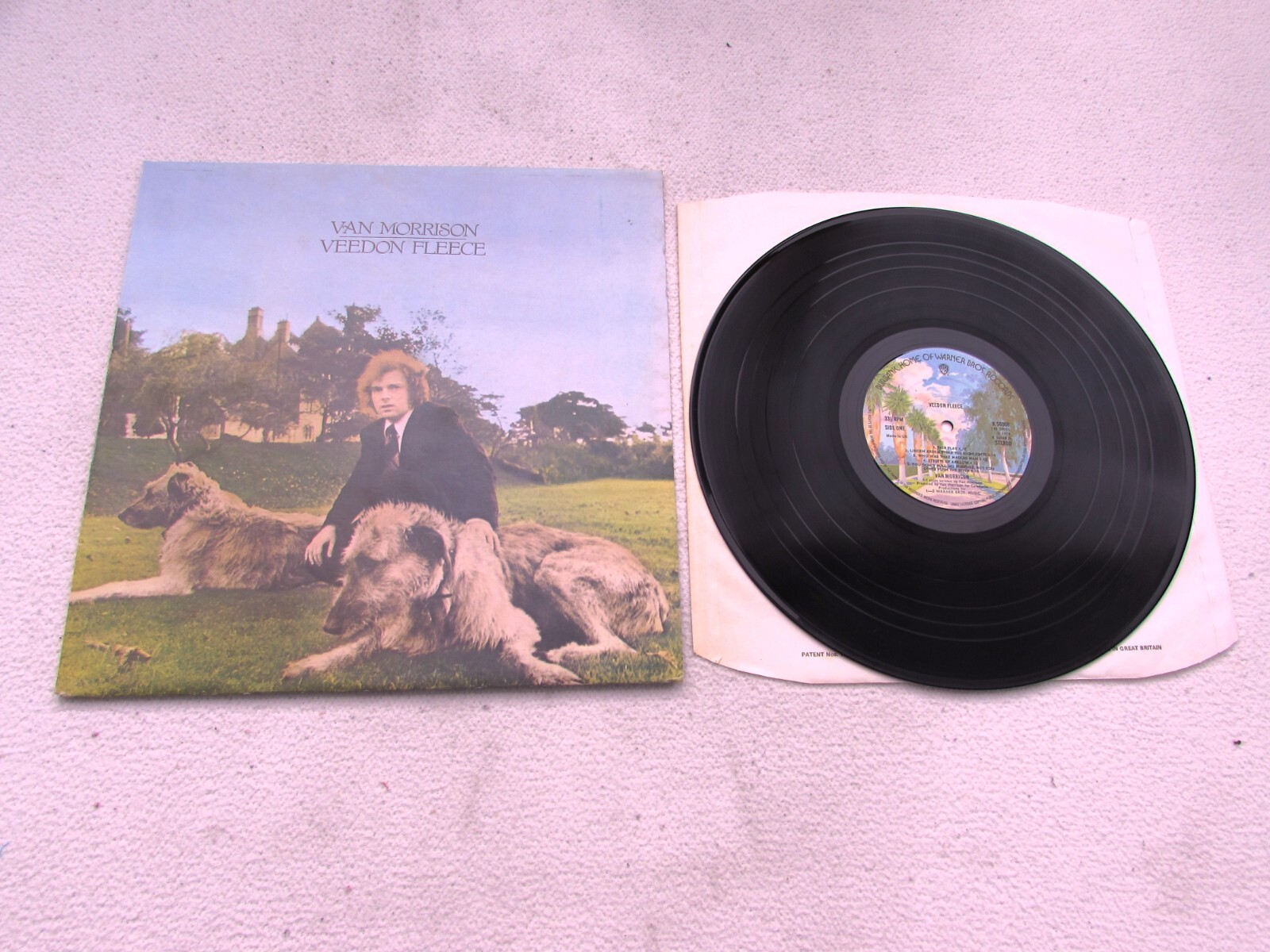 VAN MORRISON LP VEEDON FLEECE ORIGINAL UK 1974 1st PRESS NEAR MINT