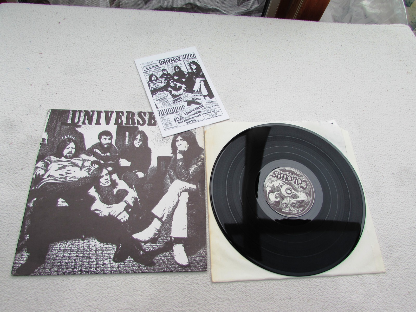 UNIVERSE LP S/T NORWAY COLOURS   BOOKLET NEAR MINT RARE PSYCH