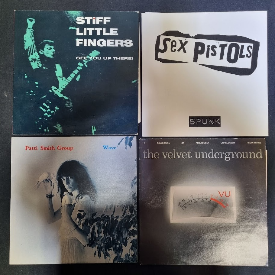 Punk 15 x Vinyl Record LP Job Lot Albums Sex Pistols Patti Smith The Clash