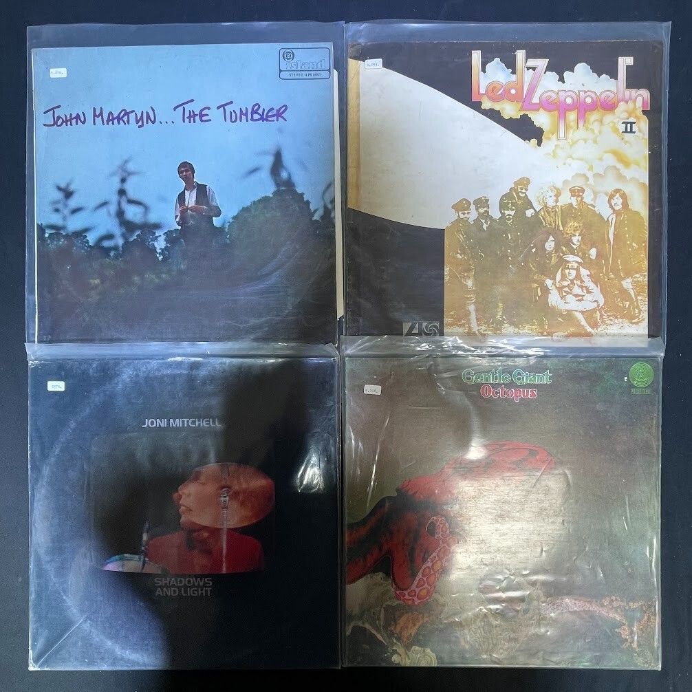 Classic/Prog Rock 16 x LP Vinyl Record Albums Jethro Tull King Crimson Floyd