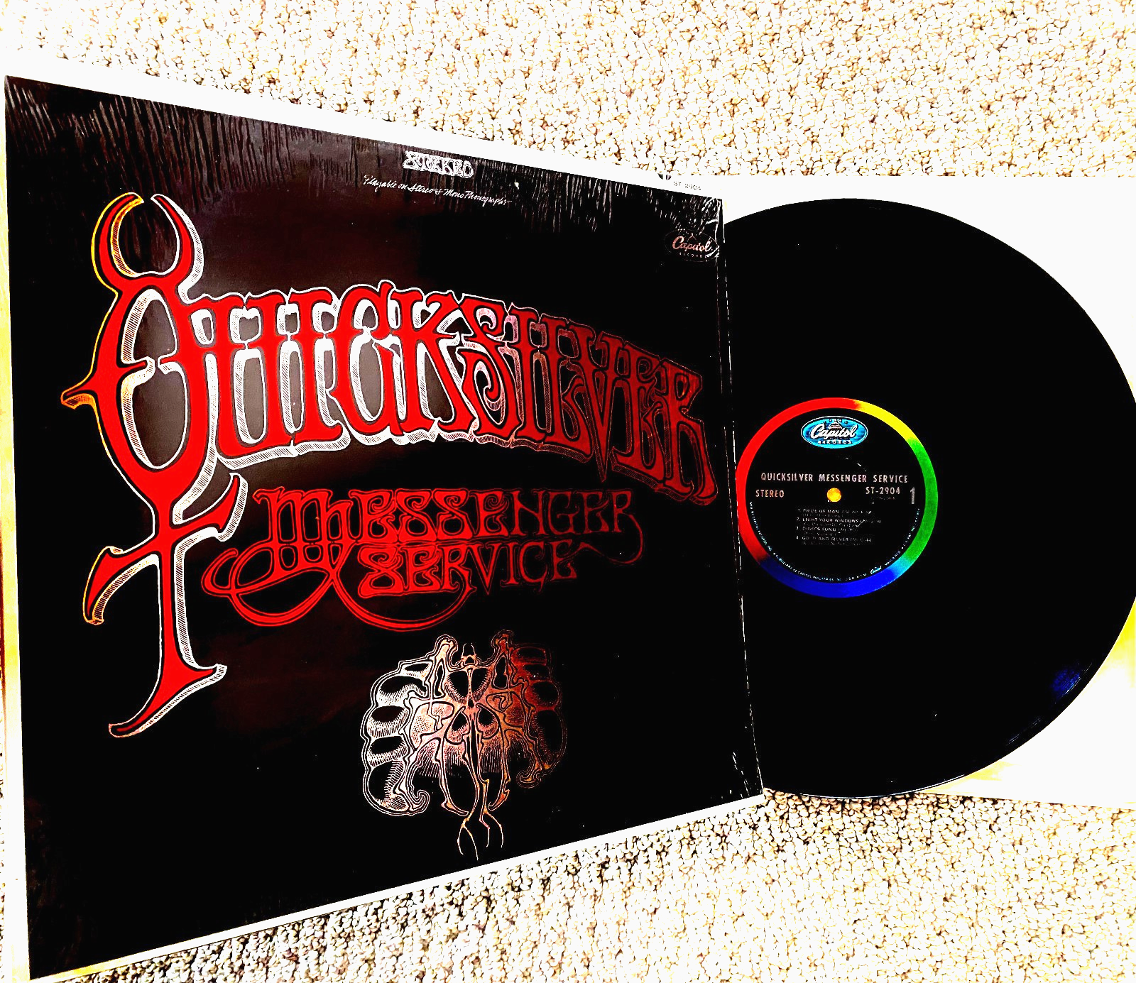 BEST EVER  MINT  1968 ORIG SHRINK   QUICKSILVER...   1968 ACID PSYCH LEGEND  1