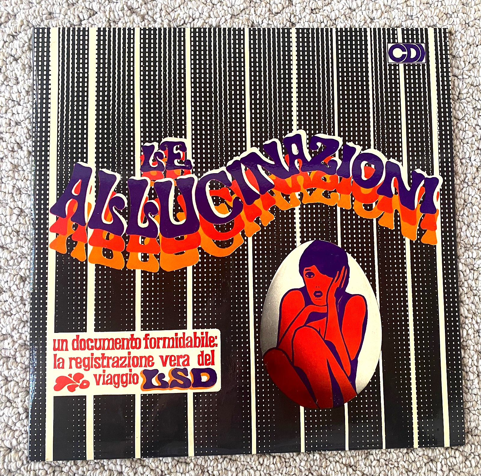 ORIG 1968 SUPER TRIPS    HALLUCINATIONS LSD  LIBRARY EXOTIC FLIPPED-OUT PSYCH LP