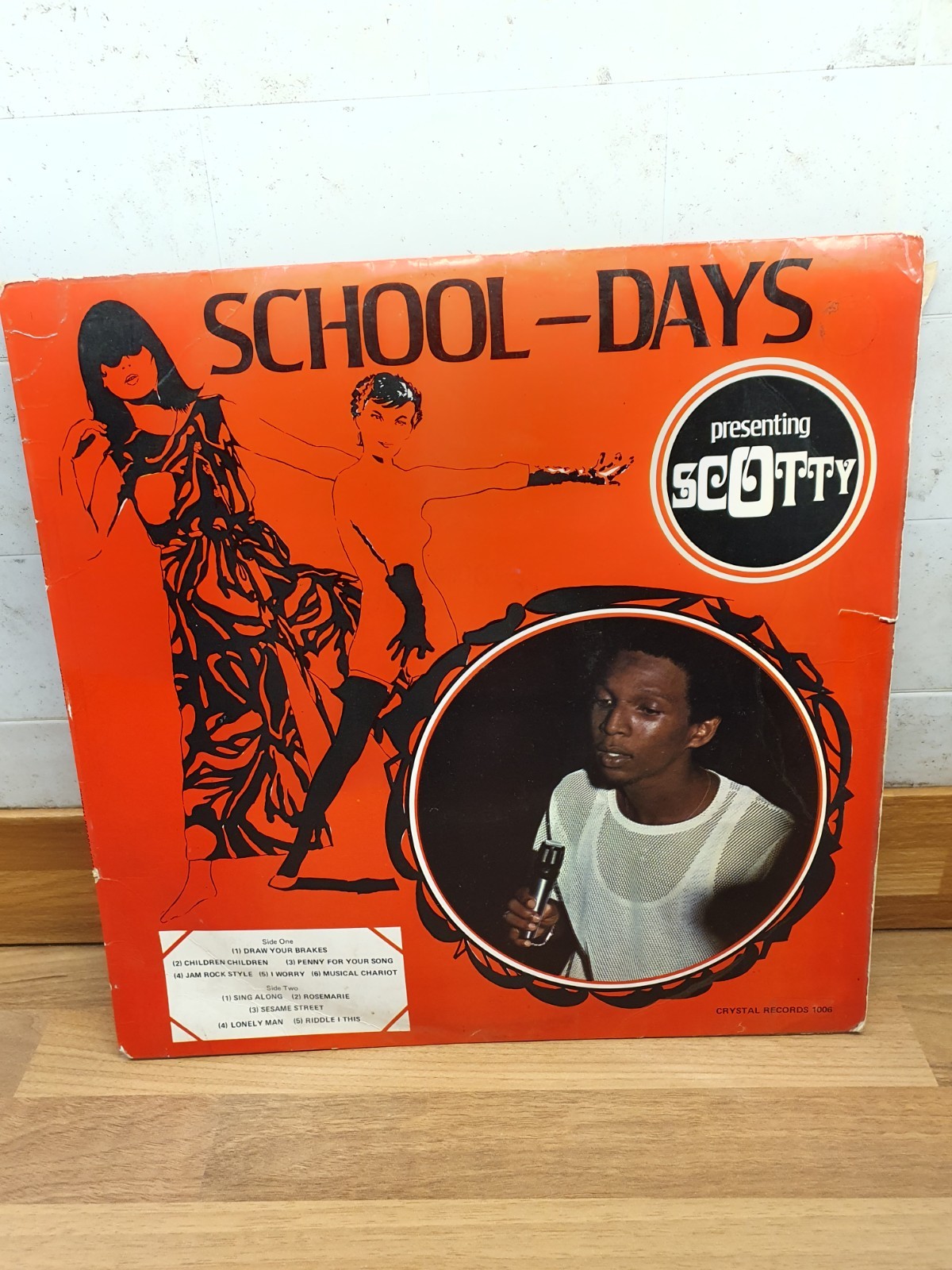 SCOTTY- SCHOOLDAYS  33rpm Vinyl LP on Trojan Records TRL-33A