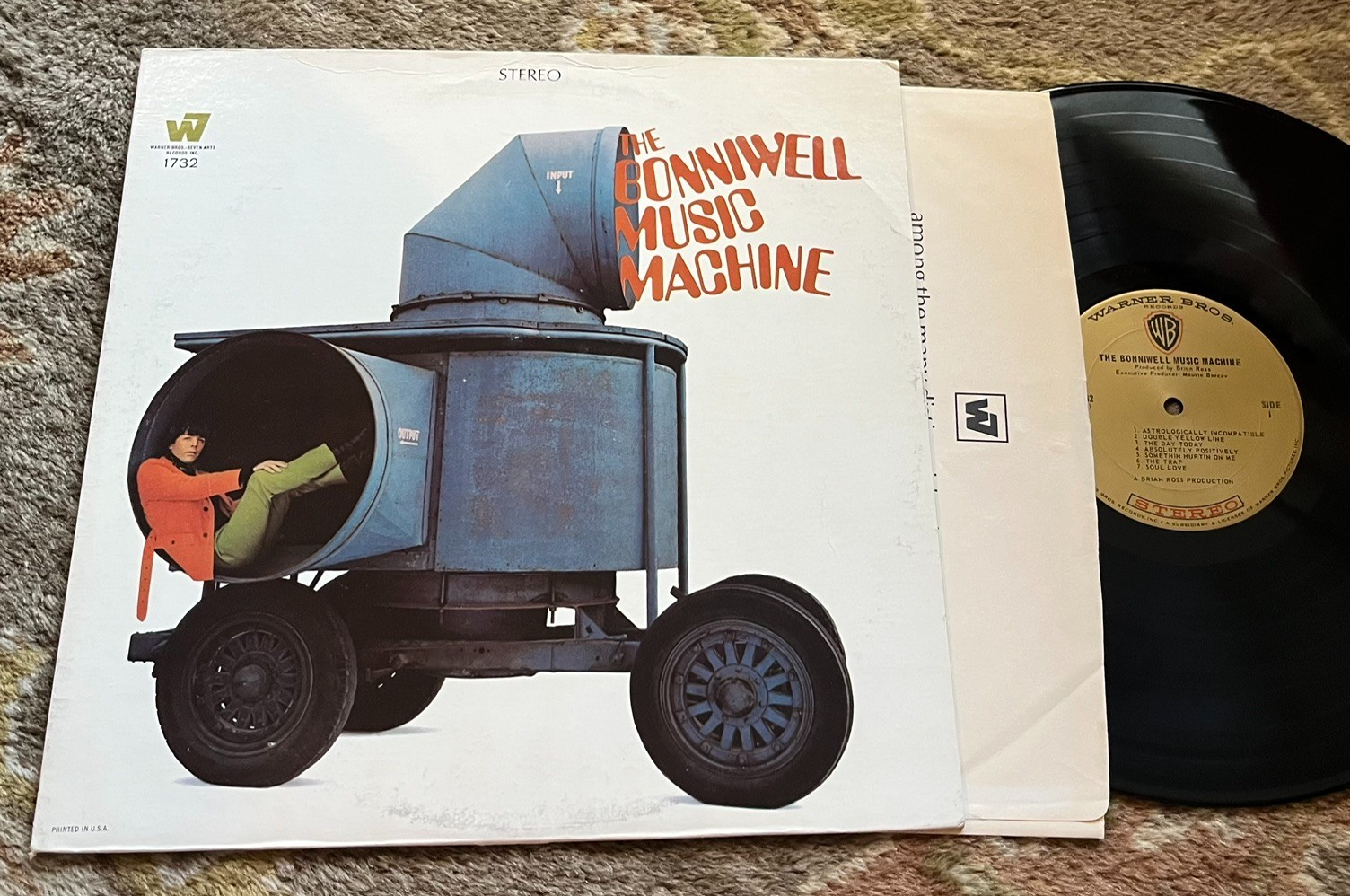 1968 Garage Psych Rock LP - The Bonniwell Music Machine - Warner Brothers  1732