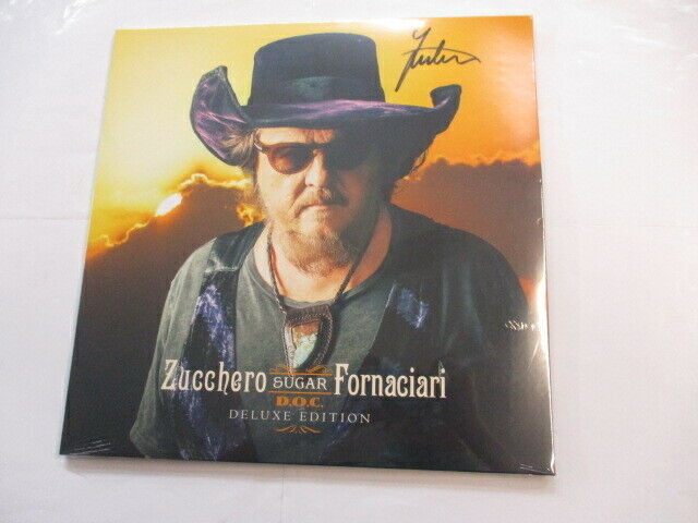 ZUCCHERO - D.O.C. DELUXE EDITION - 3LP VINYL NEW SEALED AUTOGRAFATO 2020