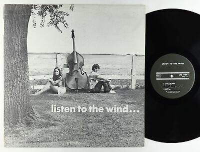 Shaw   Solis   Listen To The Wind LP   Private Folk VG  
