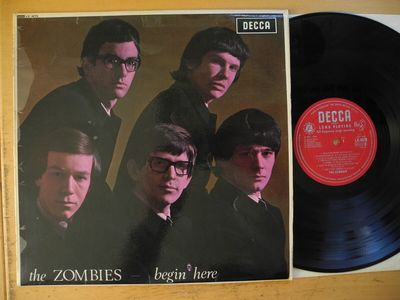 ZOMBIES Begin Here LP 1965 UK LK 4679 EX  EX