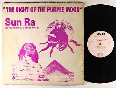 Sun Ra   The Night Of The Purple Moon LP   El Saturn DG