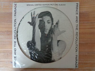 PRINCE - Parade - German Import Picture Disc LP in Die-Cut Sleeve