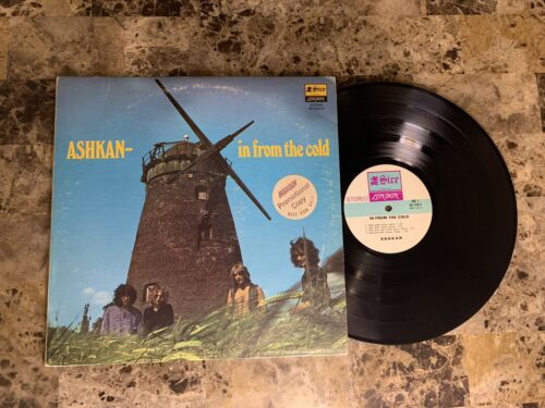 ASHKAN IN FROM THE COLD SIRE LONDON PROMO KILLER PSYCH BLUES ROCK VINYL LP NM